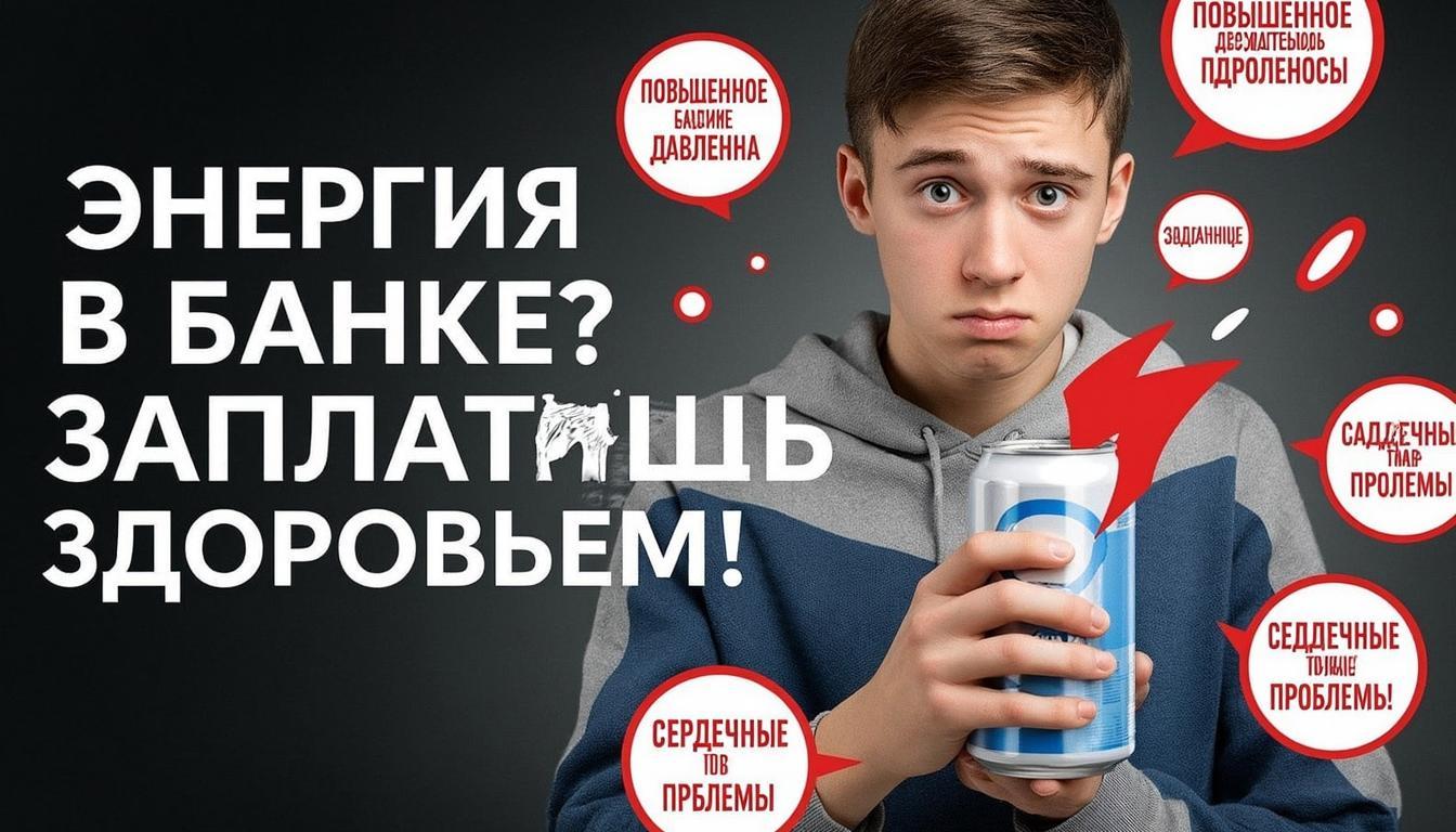 Принят закон, который запрещает рекламировать безалкогольные тонизирующие напитки без предупреждения об их вреде.